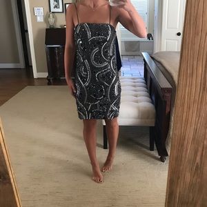 Aidan Mattox beaded dress